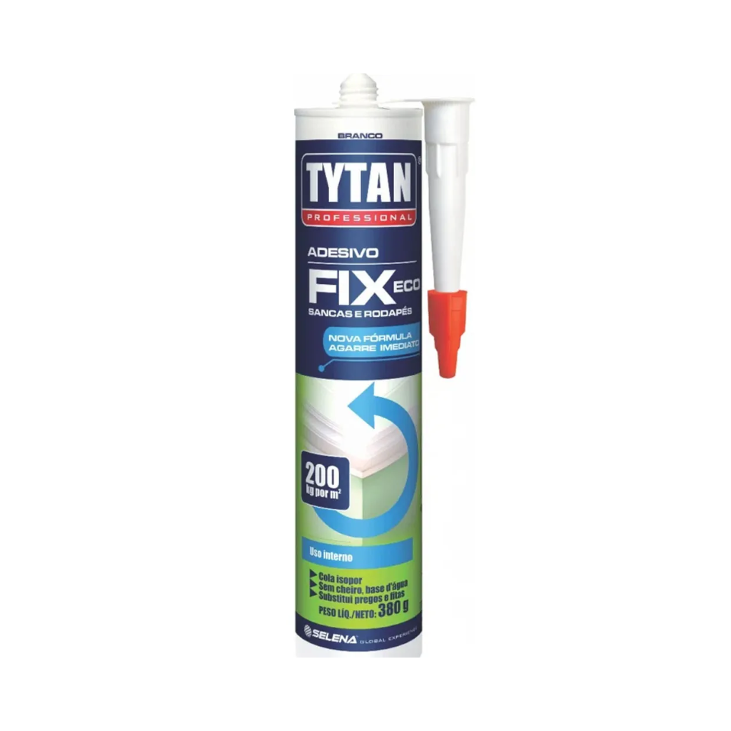 Adesivo Montagem FIXA TUDO Fix Eco Branco 380g Tytan