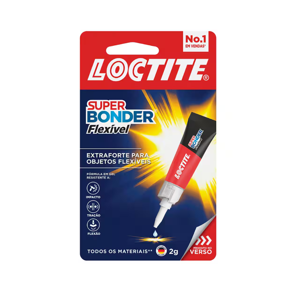 Cola Super Bonder Power Flex Gel 2g Loctite