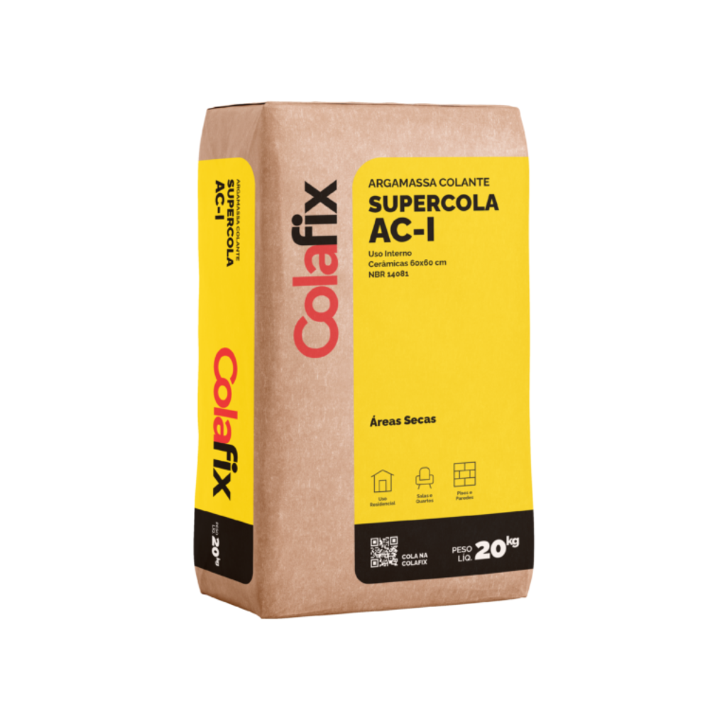 Argamassa AC-I Cinza Super 20Kg Colafix