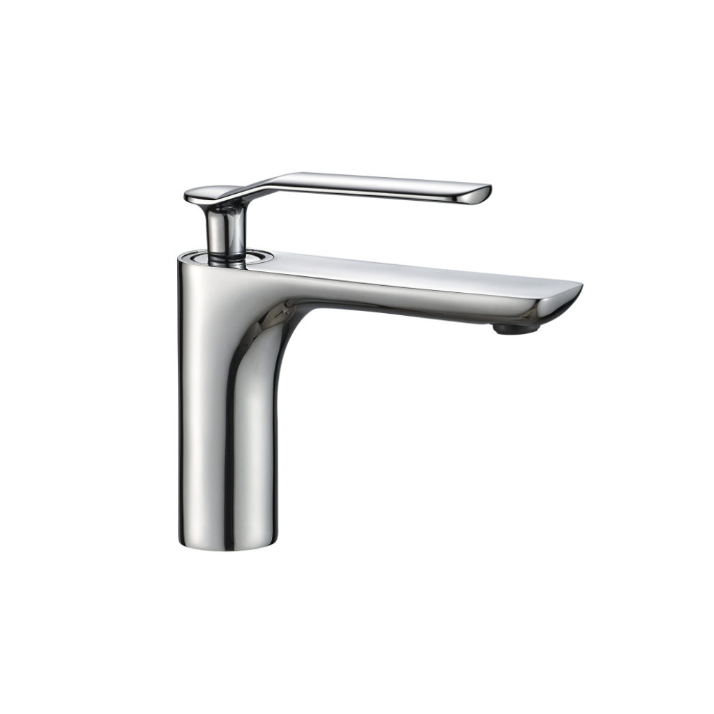 Torneira Misturador Monocomando de Bancada para Lavatório Vivere Cromado Kromma