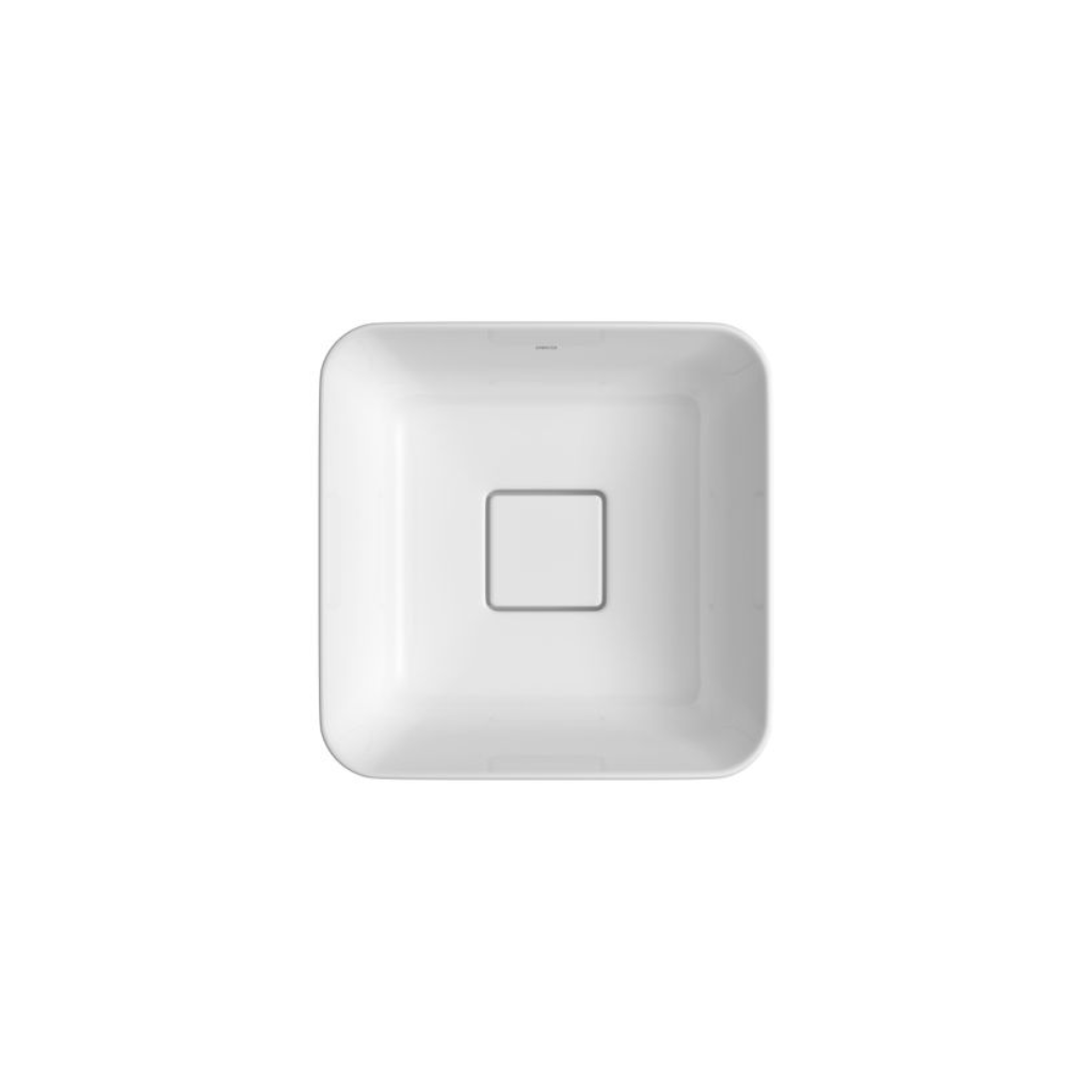 Cuba Quadrada de Sobrepor Slim 30cm Branca Deca