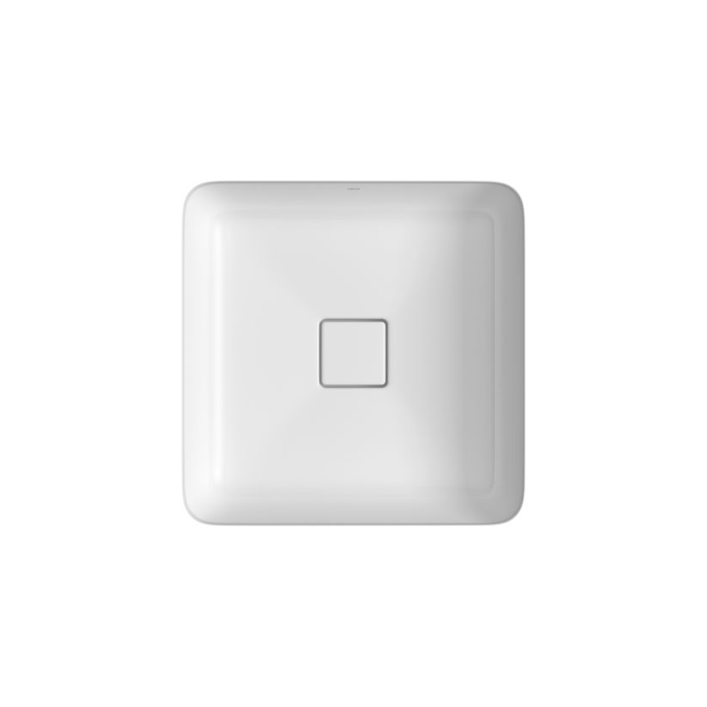 Cuba Quadrada de Embutir Slim 40cm Branca Deca