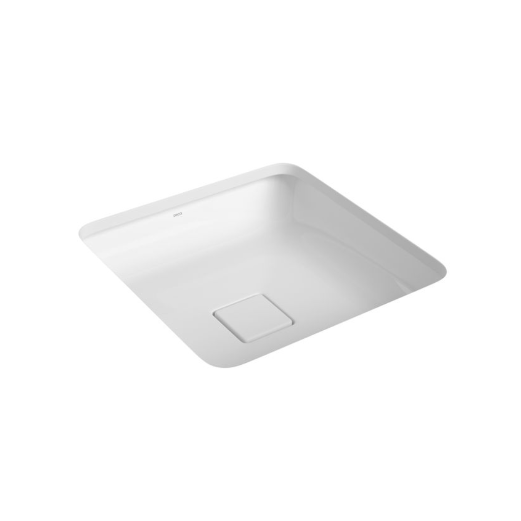 Cuba Quadrada de Embutir Slim 40cm Branca Deca