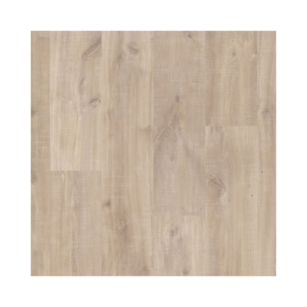 Piso Laminado QuickStep Smart Carvalho Natural Havana com Marcas de Serra
