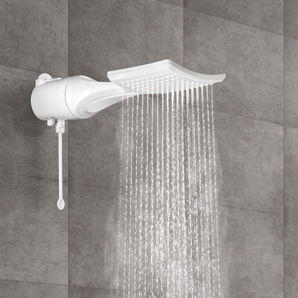 Chuveiro Eletrônico Lorenzetti Loren Shower 220V 7500W Branco