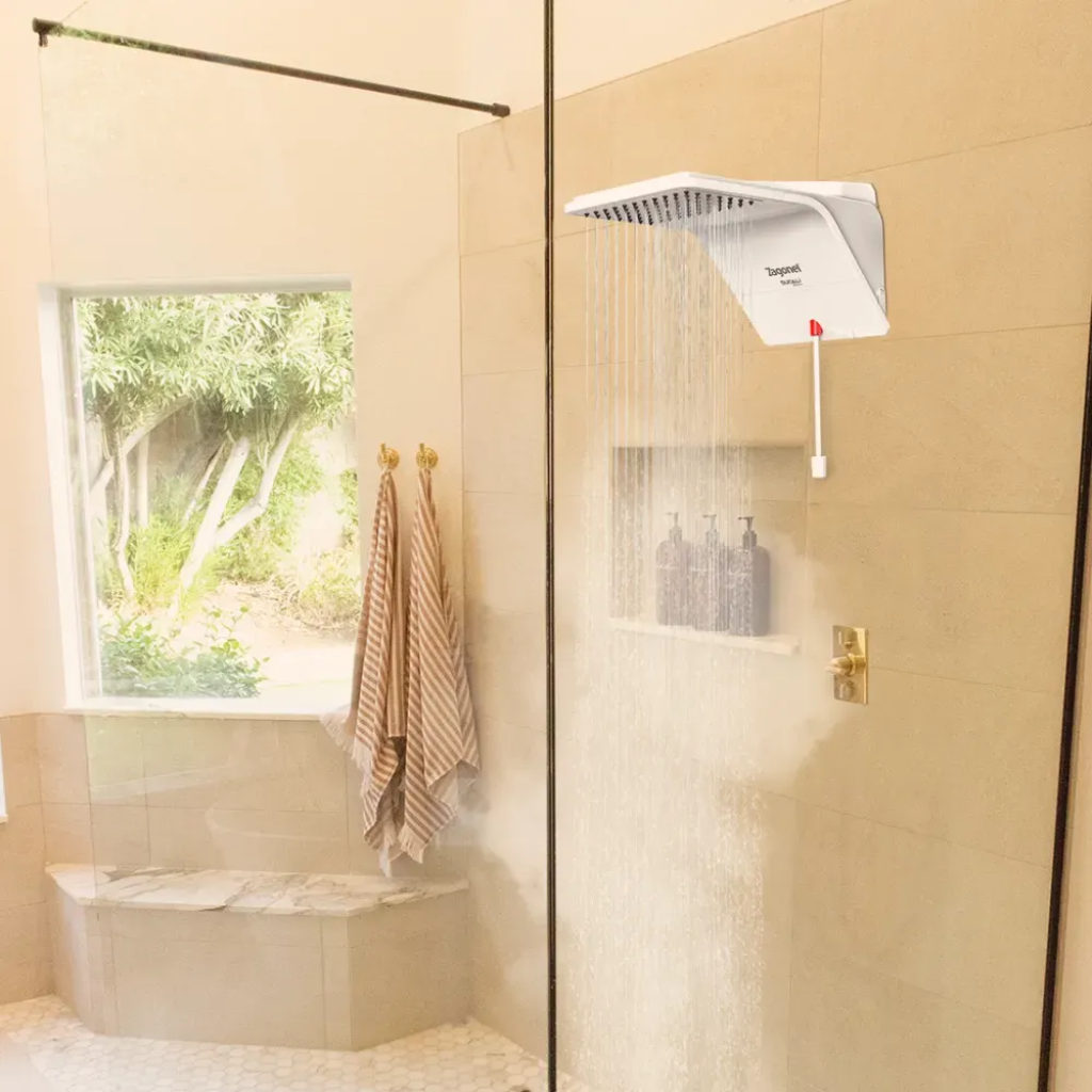 Chuveiro Eletrônico Zagonel Ducha Ducali 220V 7500W Branco