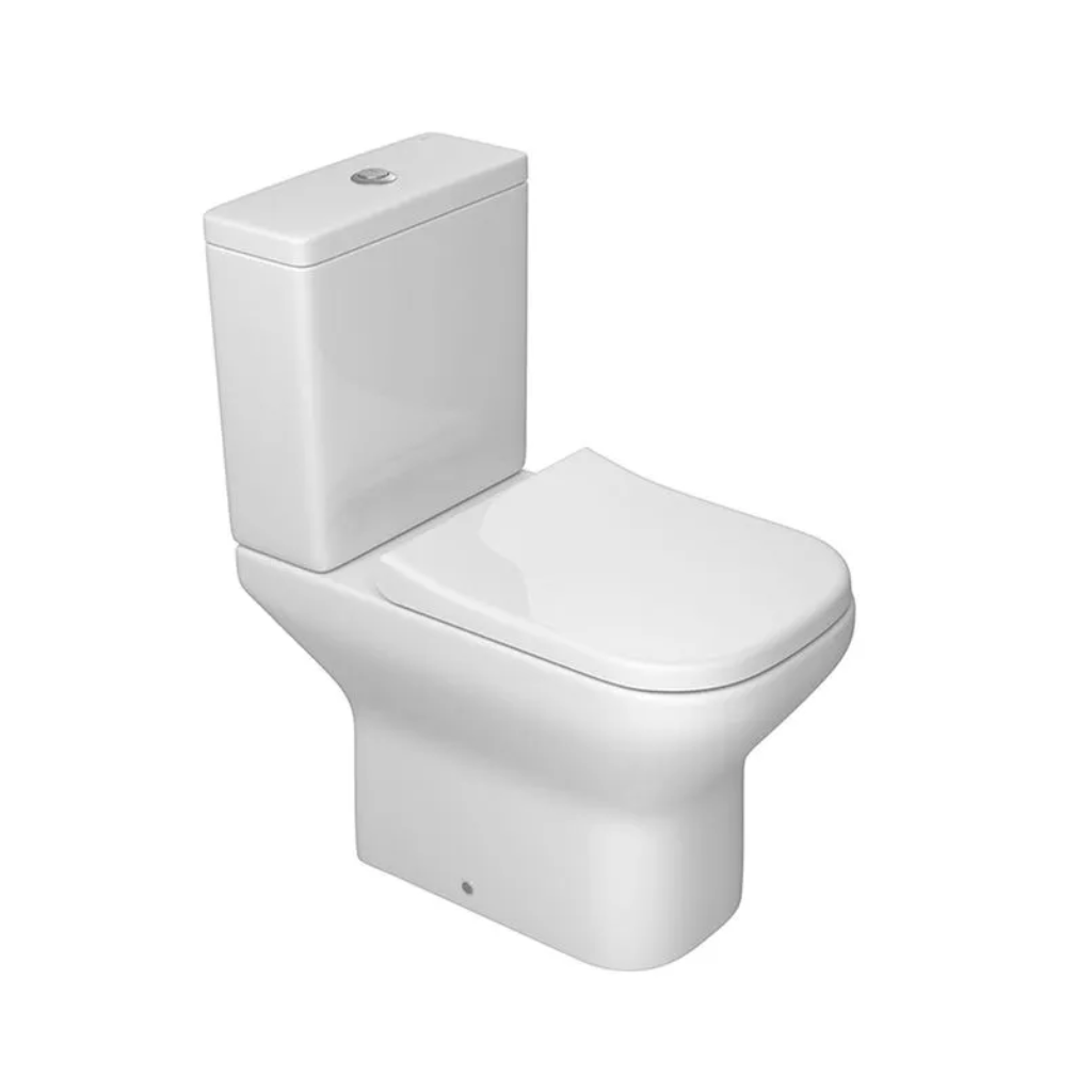 Vaso Sanitário com Caixa Acoplada e Kit Instalação Axis Deca Branco