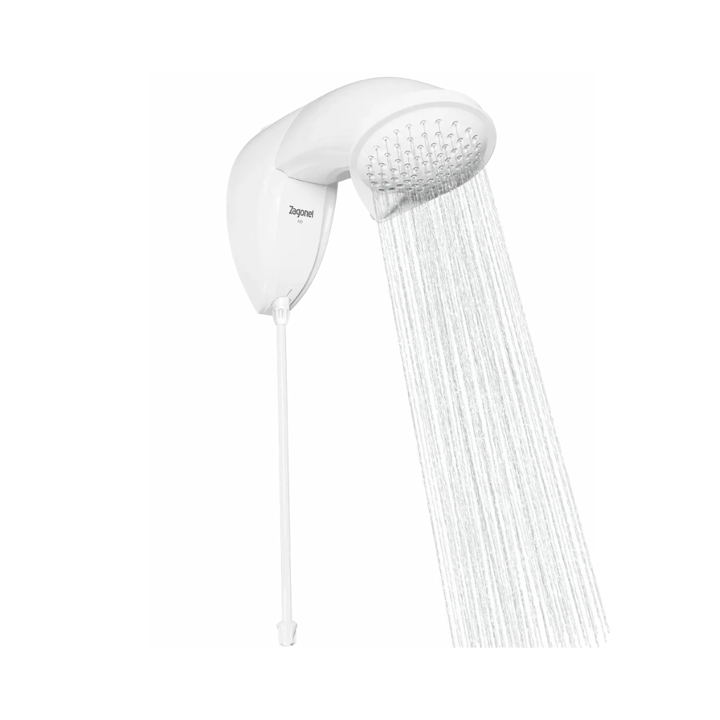 Chuveiro Eletrônico Zagonel Ducha ND 220V 7700W Branco