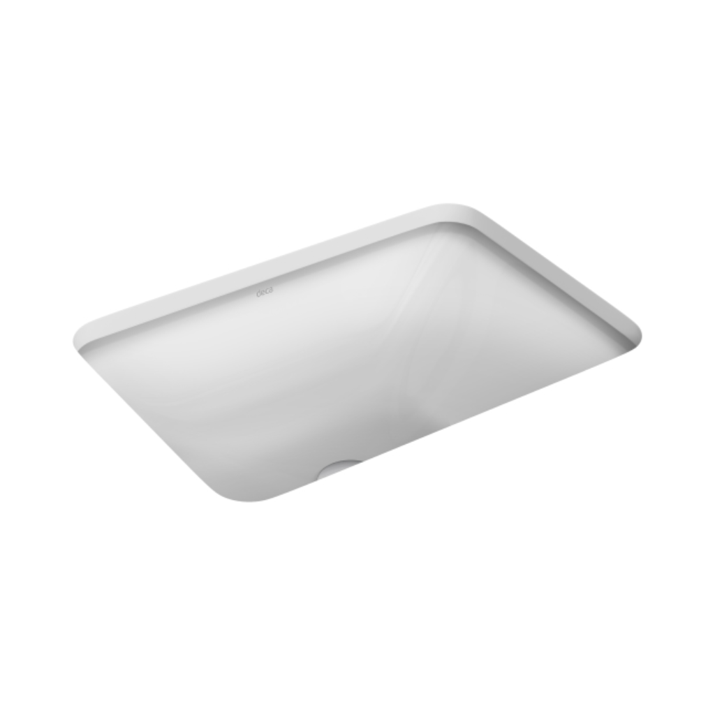 Cuba Retangular de Embutir 43cm Branca