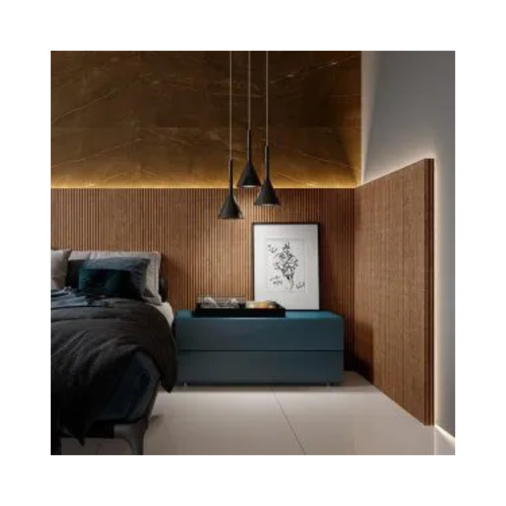 Porcelanato Amadeirado Acetinado Retificado 30x120 Frisado Liso Ceusa