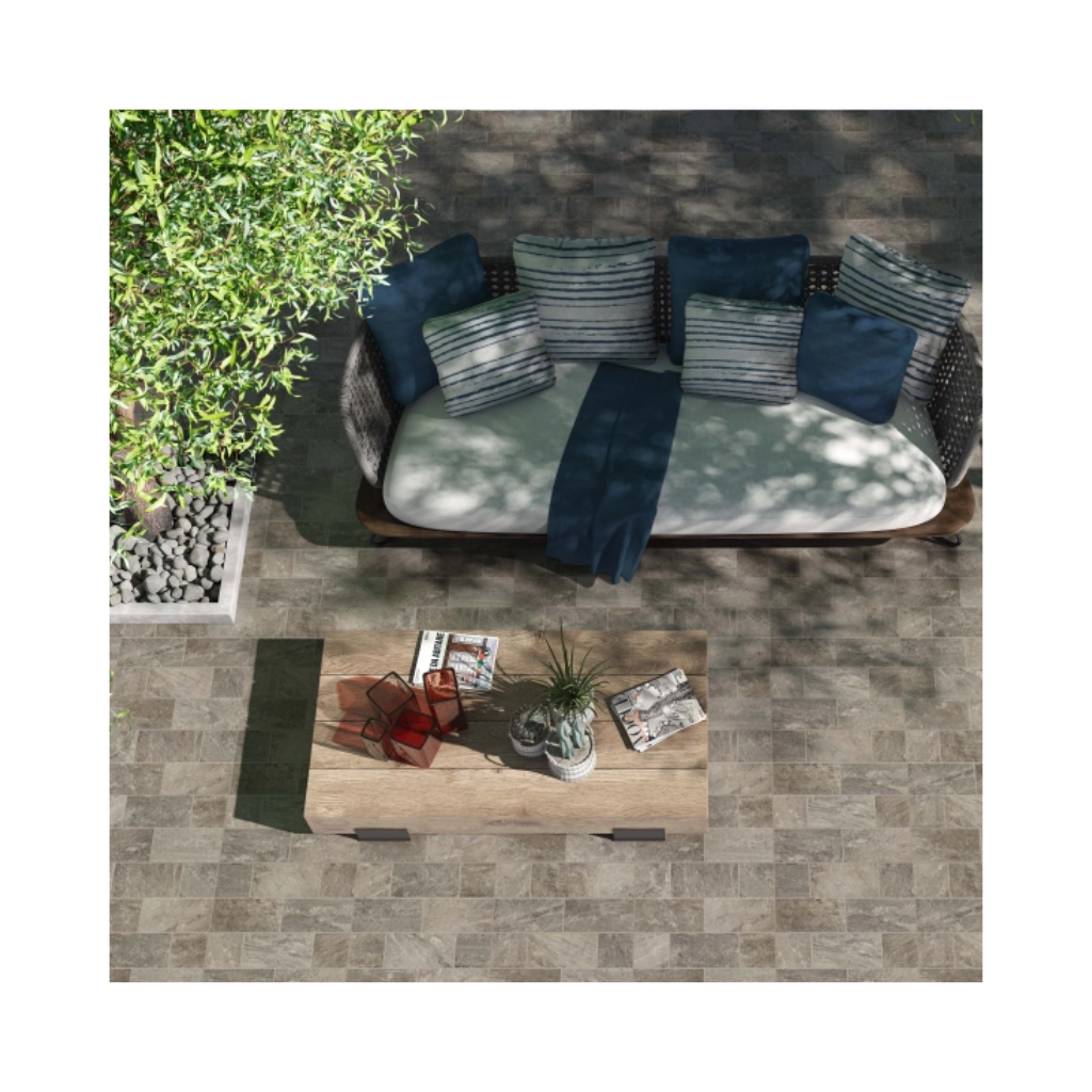 Piso Cerâmico Externo Bold 50x50cm Stone Piso Forte