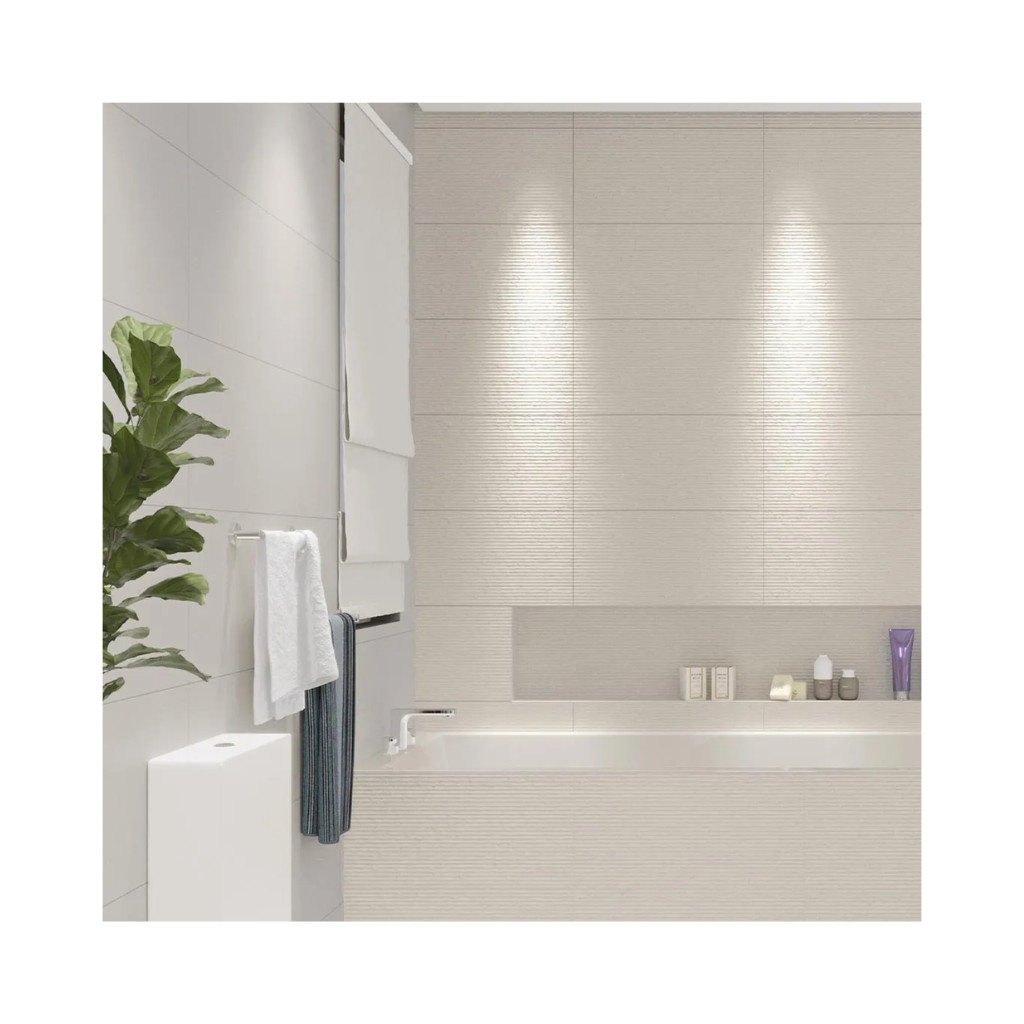 Porcelanato Decorativo Cinza Retificado 29,1x58,4cm Charm Line BE Portinari