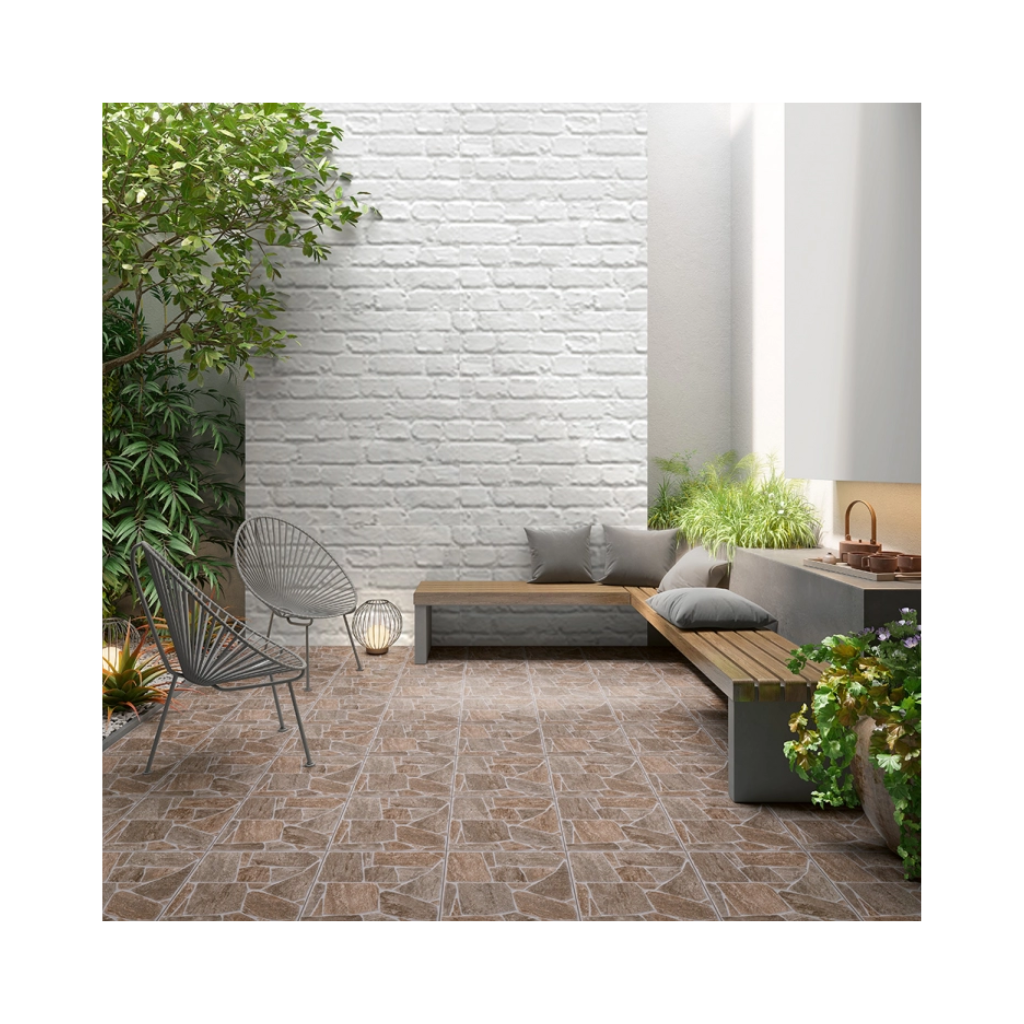 Piso Cerâmico Externo Bold 50x50cm Doreto MRE Piso Forte