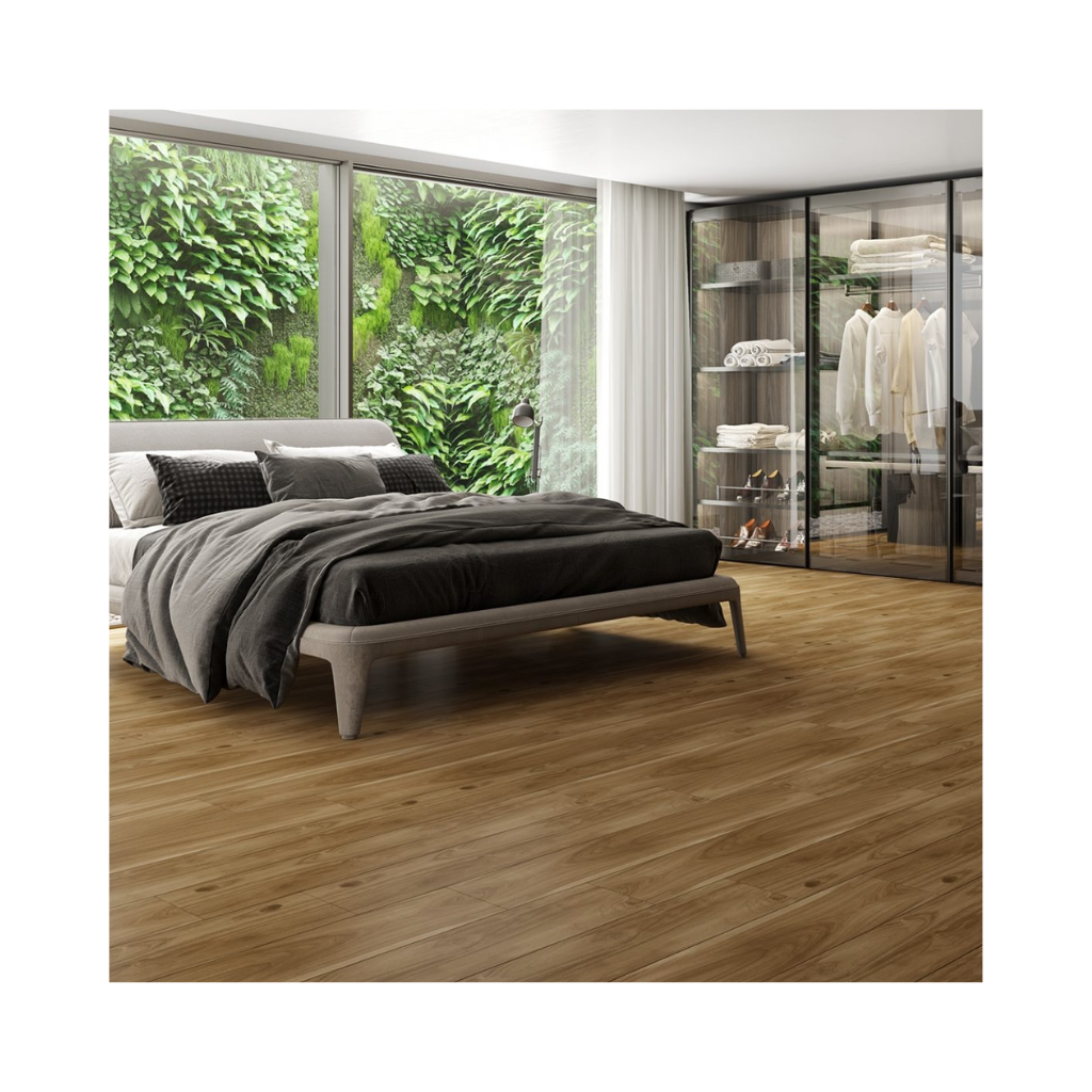 Porcelanato Amadeirado Acetinado Retificado 20x122cm Tenessi Brown Embramaco