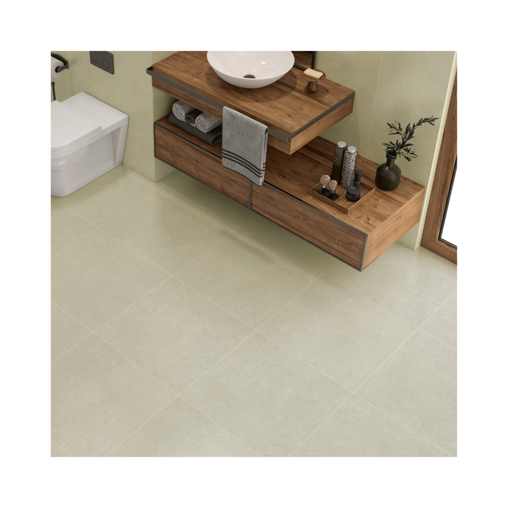 Piso Cerâmico Cimentício Acetinado 50x50cm Piso Forte Cobalt