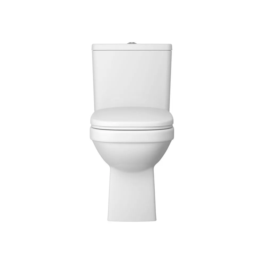 Vaso Sanitário com Caixa Acoplada e Kit Instalação Quadra Deca Branco