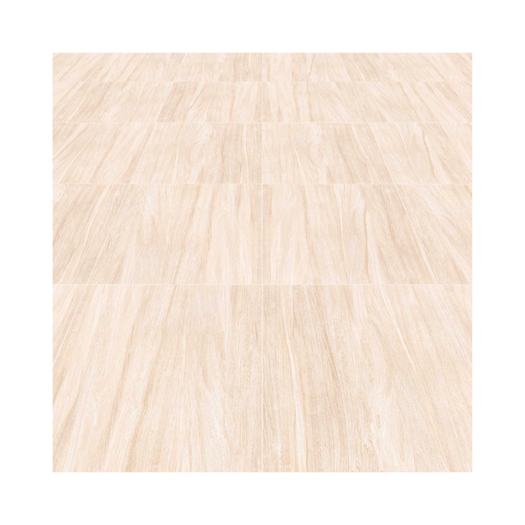 Piso Cerâmico Amadeirado Claro Brilhante 58x58cm Incopisos