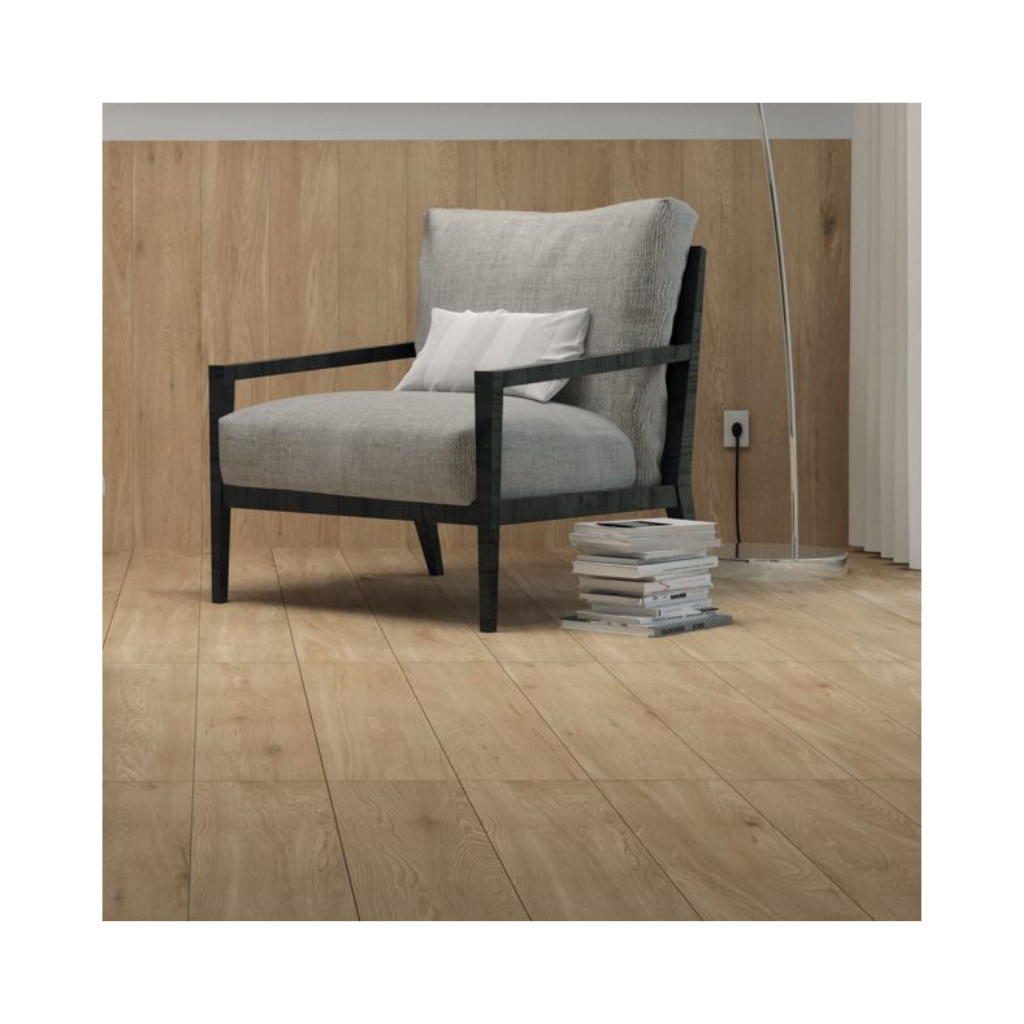 Porcelanato Amadeirado Acetinado Retificado 19x117cm Giardino BE ACT RET 'A' Portinari