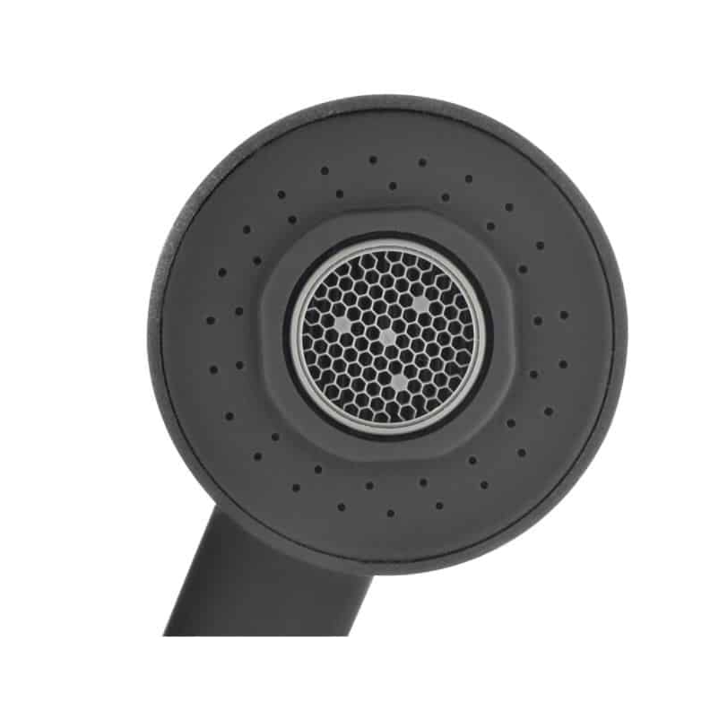 Torneira Misturador Monocomando de Bancada Gourmet Bica Silicone e Dois Jatos Cromado Eco Metais