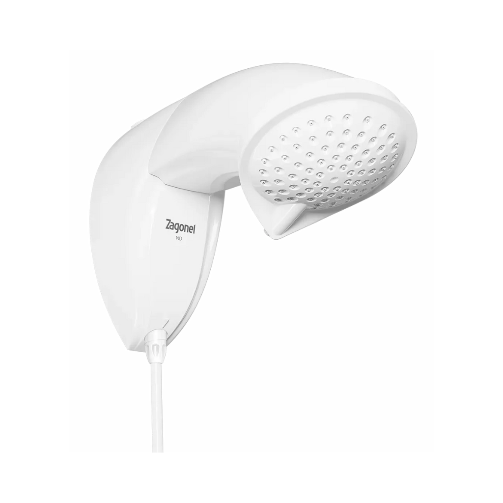 Chuveiro Eletrônico Zagonel Ducha ND 220V 7700W Branco
